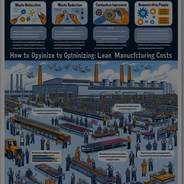Comment optimiser les coûts de production avec le lean manufacturing ?
